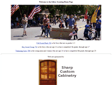 Tablet Screenshot of gilroyscouting.org